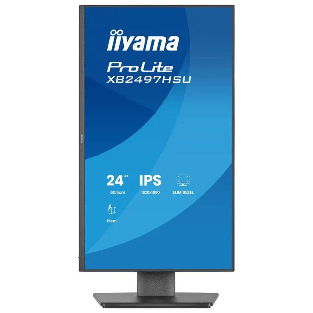 Iiyama ProLite XB2497HSU-B1 monitor 23,8 pollici Full HD 1920x1080 IPS LED 120 Hz Flicker Iiyama ProLite XB2497HSU-B1 monitor 23,8 pollici Full HD 1920x1080 IPS LED 120 Hz Flicker