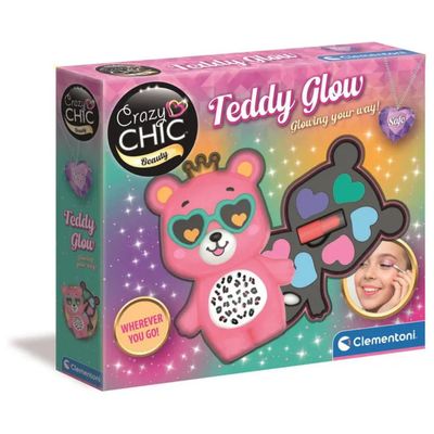 Clementoni Crazy Chic Teddy Glow – Trousse Make-Up Giocattolo Clementoni Crazy Chic Teddy Glow – Trousse Make-Up Giocattolo
