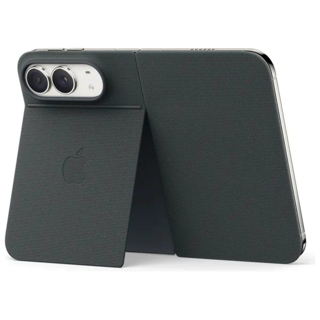 Apple Custodia Folio con Supporto per iPhone Duo, TechWoven Blu Marino Apple Custodia Folio con Supporto per iPhone Duo, TechWoven Blu Marino