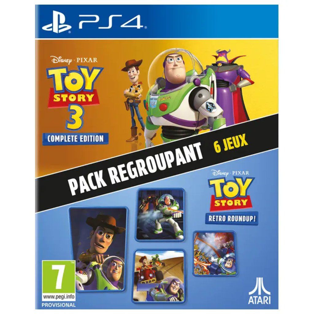 ATARI Toy Story: Retro Roundup & Toy Story 3 Complete Edition – Double Pack PS4