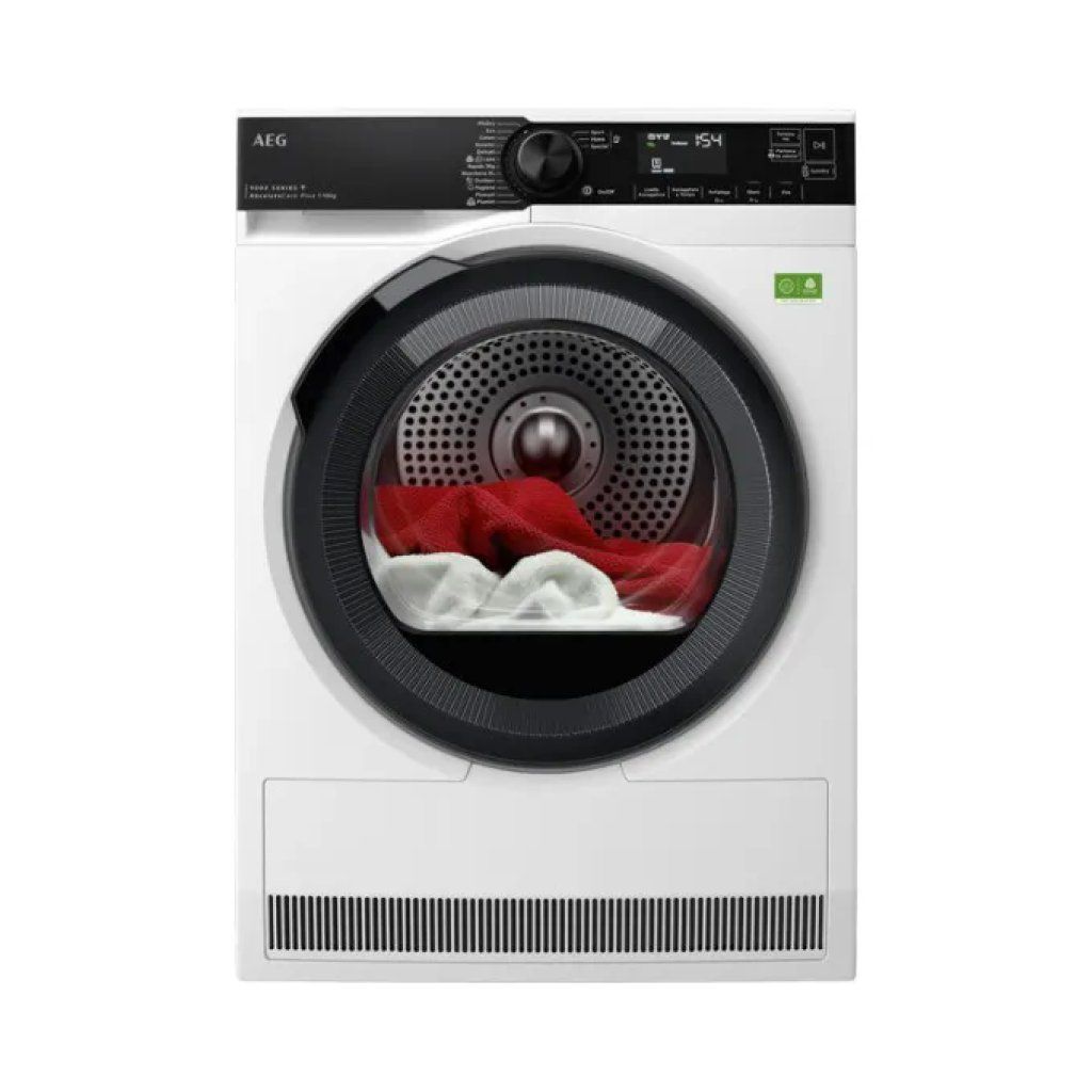 AEG Serie 9000 Asciugatrice a Pompa di Calore 10 kg, Classe B, Bianca
