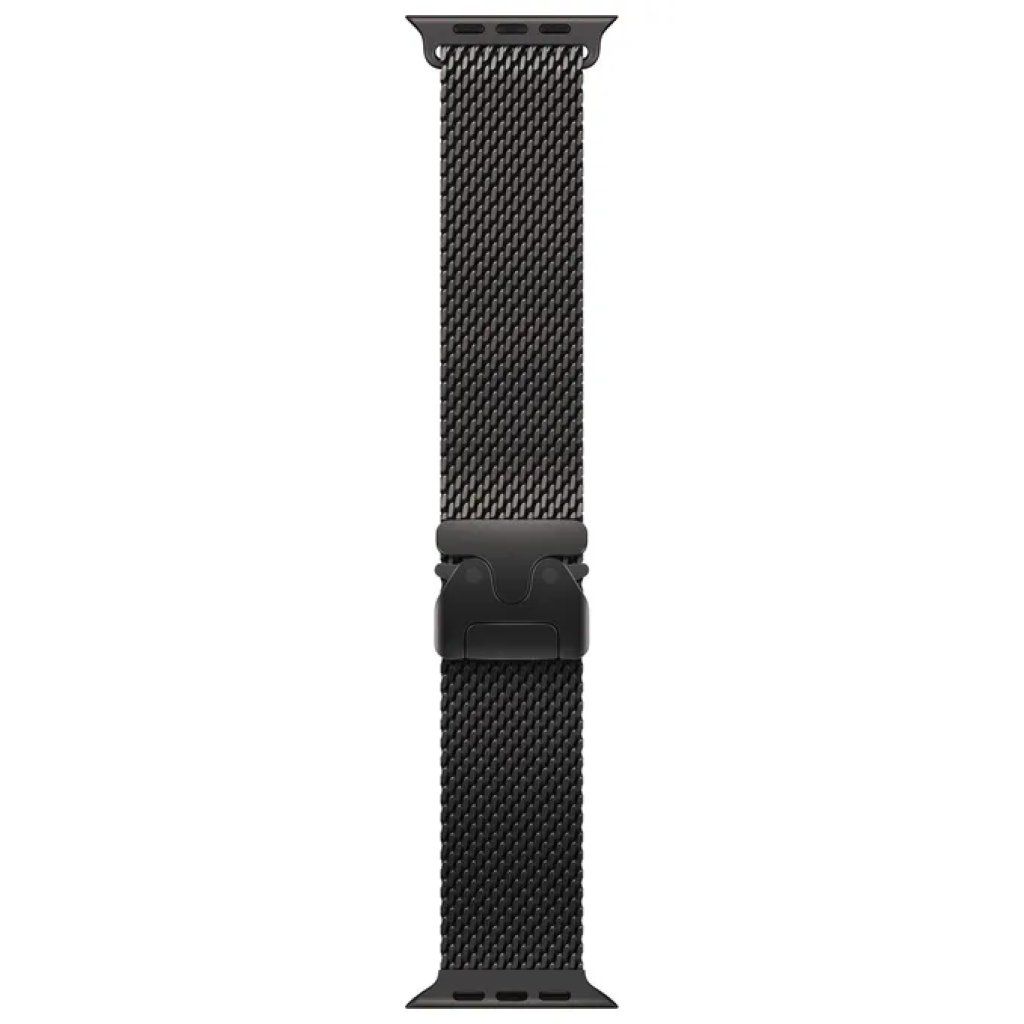 Apple Cinturino Loop Milanese Magnetico per Apple Watch 49 mm Nero