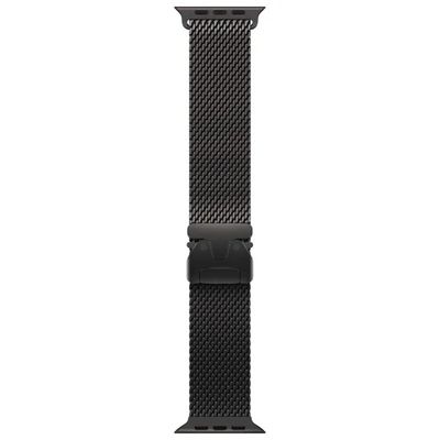 Apple Cinturino Loop Milanese Magnetico per Apple Watch 49 mm Nero