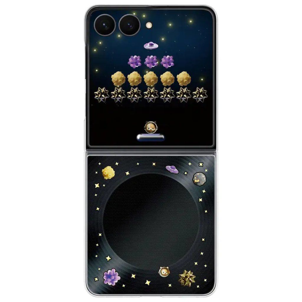 Samsung FlipSuit Cover EF-FF776CBEGWW per Galaxy Z Flip8, Nero