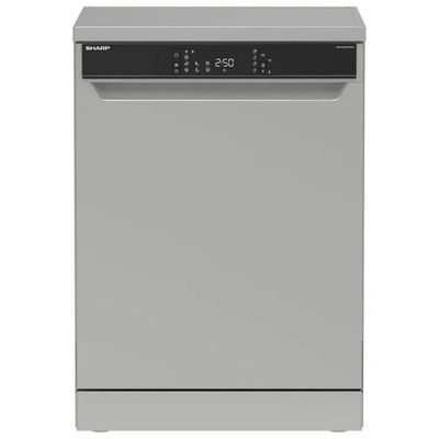 SHARP Lavastoviglie Sharp QW-NA1FF47DS1 14 coperti, classe D, argento