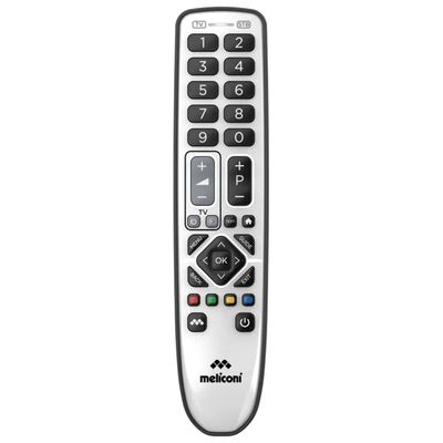 Meliconi Gumbody Pratico 2+ Telecomando Universale per TV e Decoder