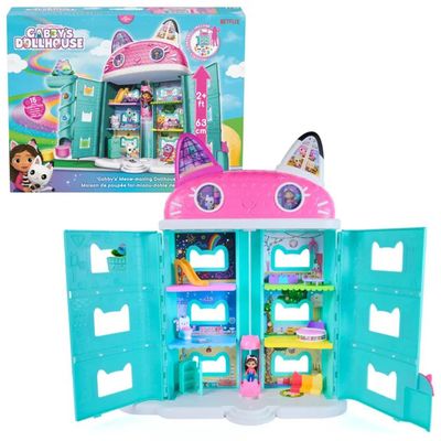 SPIN MASTER Casa delle Bambole di Gabby Spin Master con Personaggio e Accessori, 63 cm SPIN MASTER Casa delle Bambole di Gabby Spin Master con Personaggio e Accessori, 63 cm