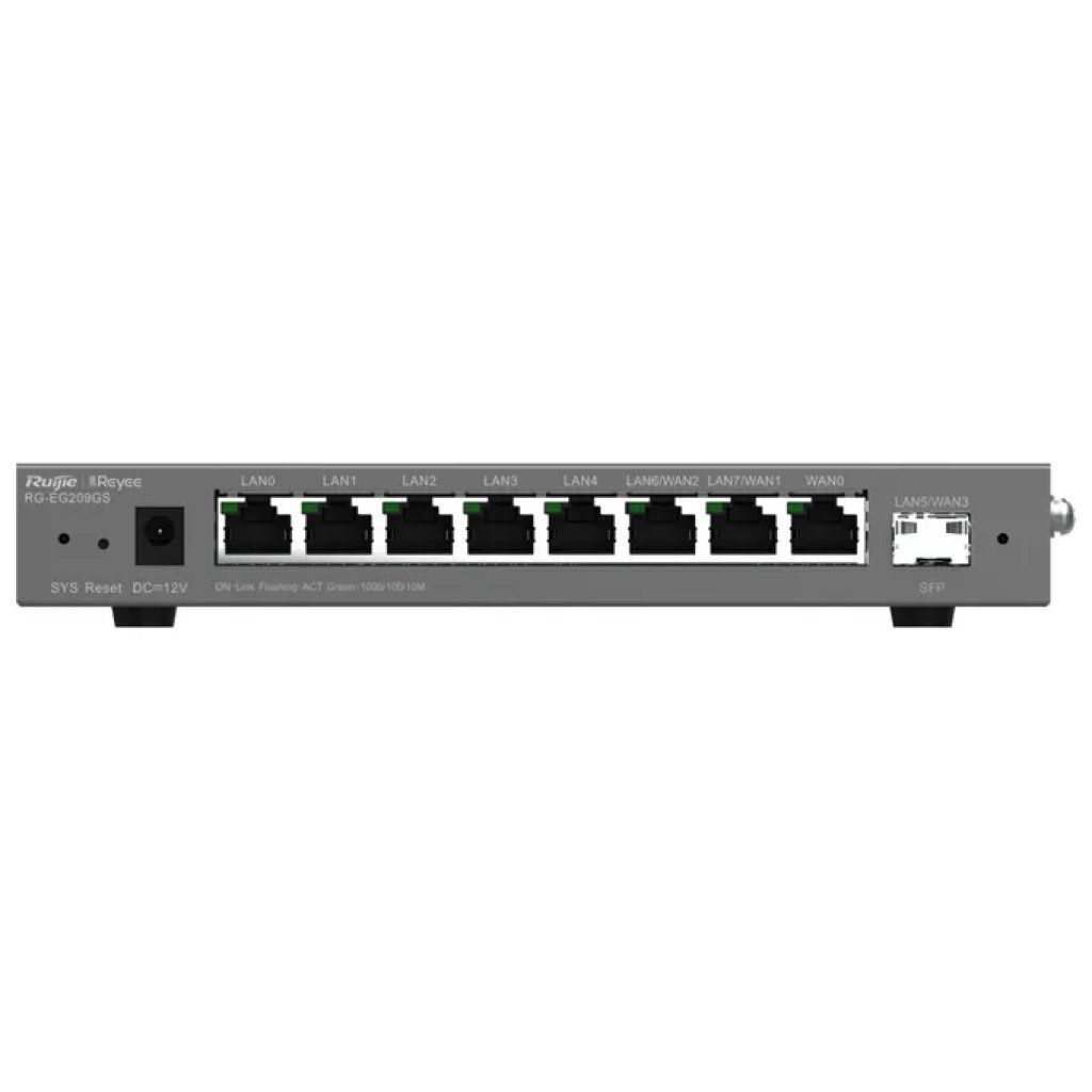 Ruijie Networks Ruijie RG-EG209GS Router Gigabit Cloud Managed 9 Porte