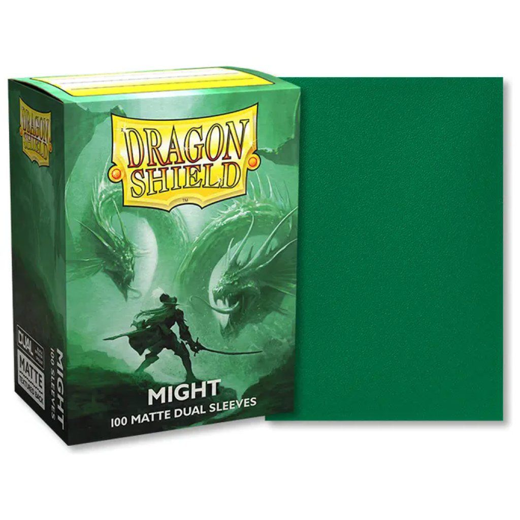 Dragon Shield Matte Dual Sleeves Standard – 100 bustine nere
