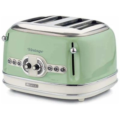 Ariete Vintage 156 Tostapane 4 Fette 1600 W Verde Ariete Vintage 156 Tostapane 4 Fette 1600 W Verde