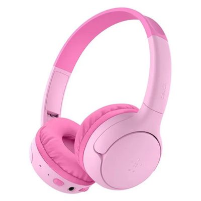 Belkin SoundForm Mini 2 – Cuffie wireless on-ear per bambini, rosa