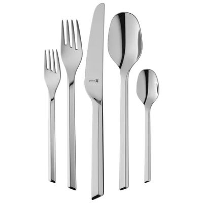 WMF Kineo Set di Posate 30 Pezzi in Acciaio Cromargan Protect