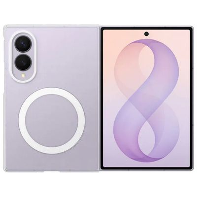 Samsung Clear Magnet Case trasparente per Galaxy Z Fold8 Samsung Clear Magnet Case trasparente per Galaxy Z Fold8