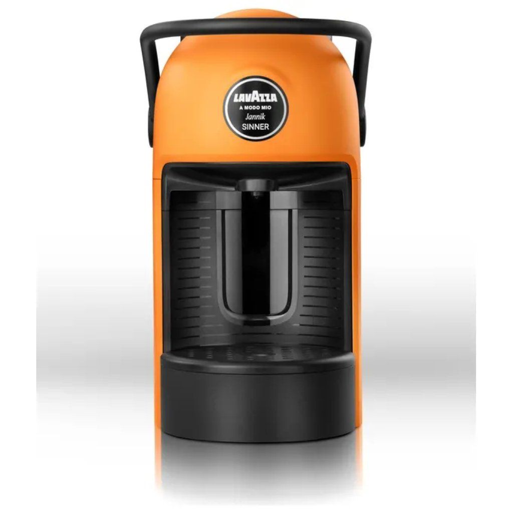 Lavazza Jolie Evo – Macchina da caffè a capsule, 0,6 L, 10 bar, 1250 W, nero e arancione