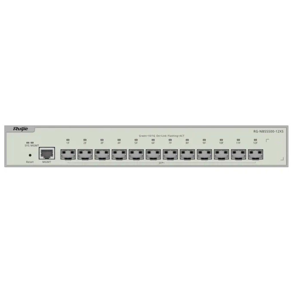 Ruijie Networks RG-NBS5500-12XS Switch gestito L3 12 porte RJ-45 e 12 slot SFP+