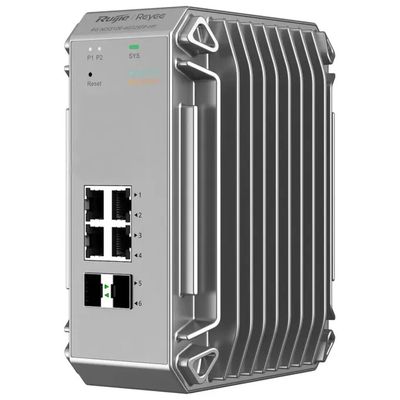 Ruijie Networks RG-NIS3100-8GT4SFP-HP Switch industriale PoE+ gestito L2