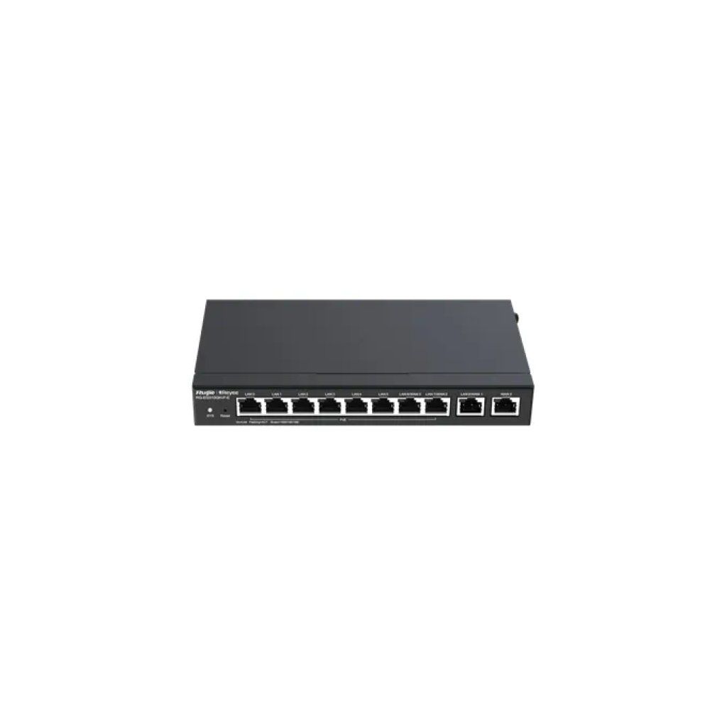 Ruijie Networks Ruijie Reyee RG-EG310GH-P-E Router Cloud Gestito PoE 10 Porte