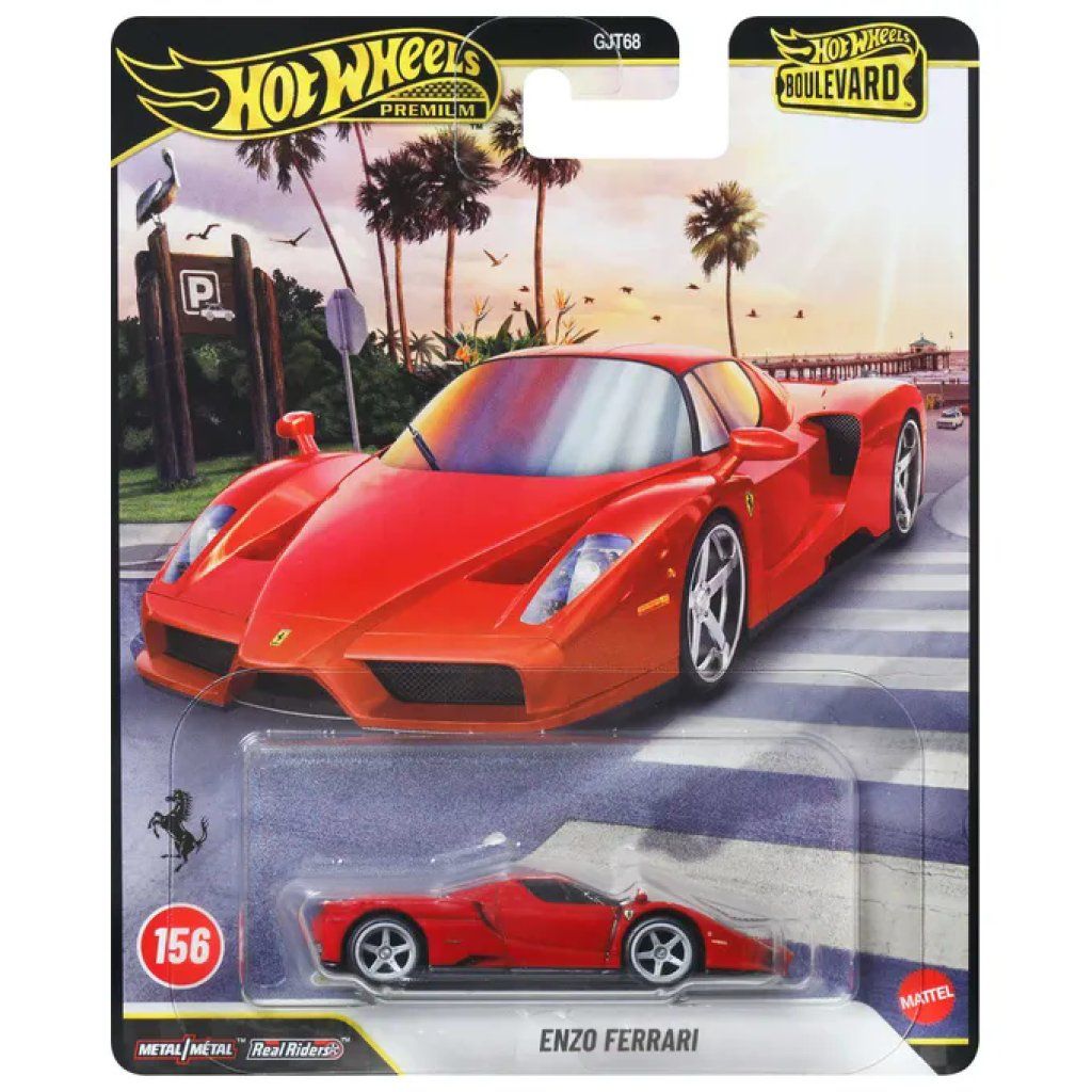 MATTEL Hot Wheels Boulevard Enzo Ferrari rossa MATTEL Hot Wheels Boulevard Enzo Ferrari rossa