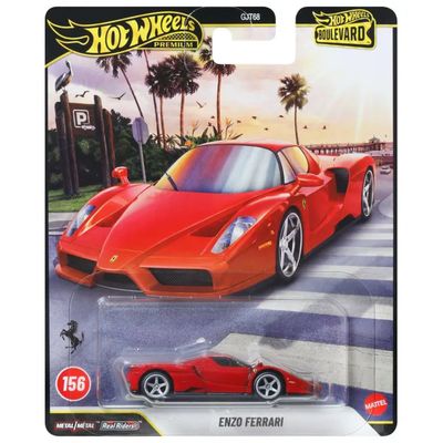 MATTEL Hot Wheels Boulevard Enzo Ferrari rossa MATTEL Hot Wheels Boulevard Enzo Ferrari rossa