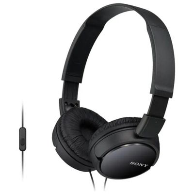 Sony MDR-ZX110AP – Cuffie Stereo Nere con Microfono