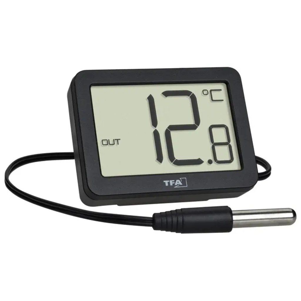 TFA-Dostmann 30.1066.01 Termometro Digitale con Sonda da 3 m TFA-Dostmann 30.1066.01 Termometro Digitale con Sonda da 3 m