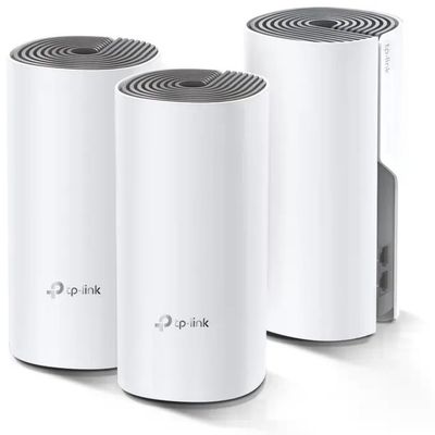 TP-Link Deco E4 Sistema Wi-Fi Mesh AC1200 Dual-Band, 3 Unità TP-Link Deco E4 Sistema Wi-Fi Mesh AC1200 Dual-Band, 3 Unità