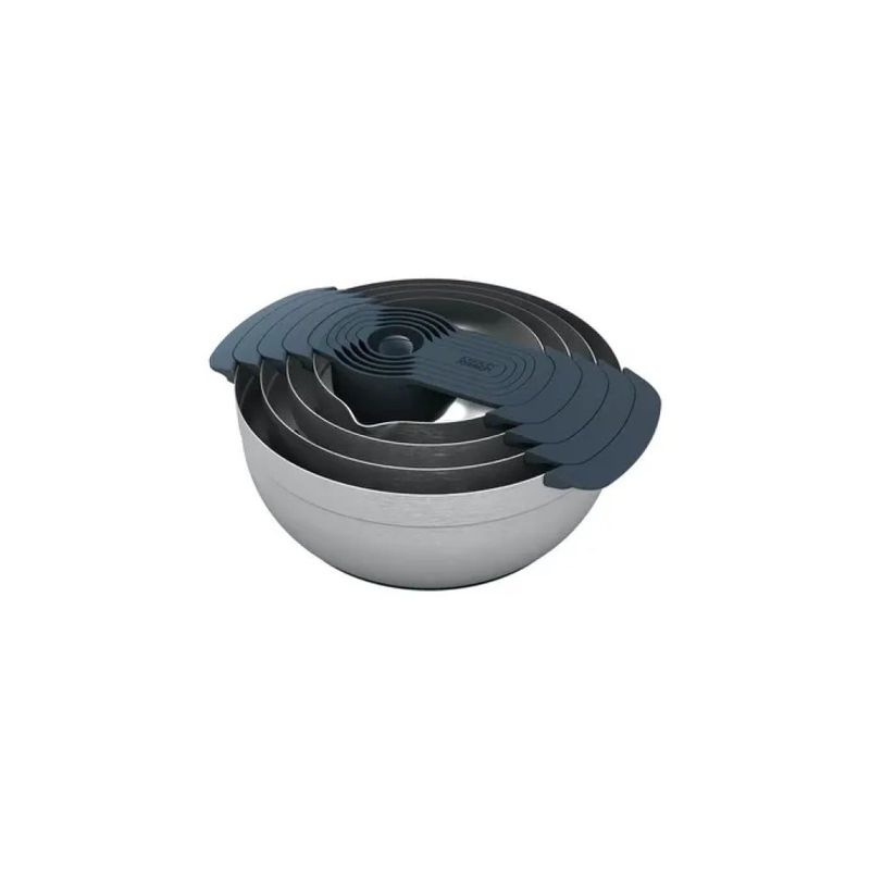 Joseph Joseph Nest 100 – Set da cucina in acciaio inox, 9 pezzi