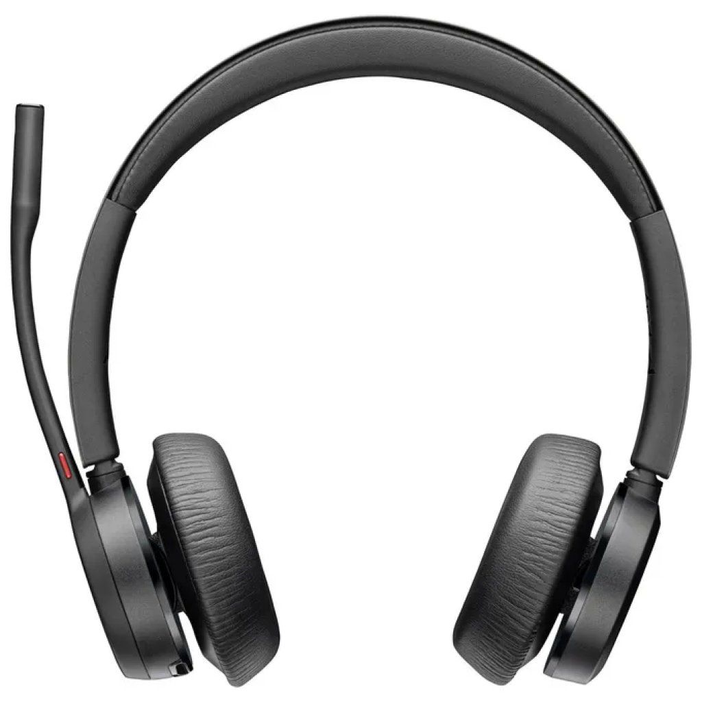 Poly Voyager 4320-M Cuffie Bluetooth con Base di Ricarica