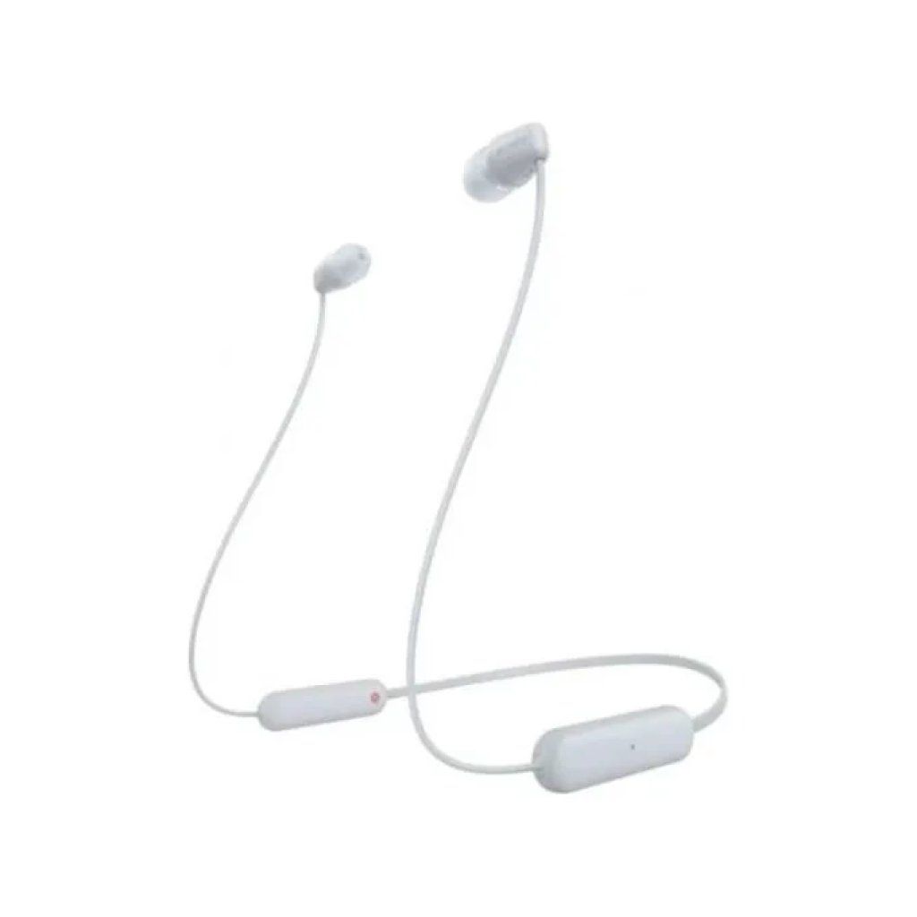Sony WI-C100 Auricolari Bluetooth In-ear Bianchi Sony WI-C100 Auricolari Bluetooth In-ear Bianchi