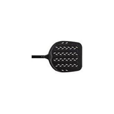 Lilly Codroipo Italia 3D – Pala Pizza Forata in Alluminio Anodizzato, 36 cm, Manico 170 cm