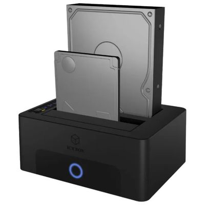 ICY BOX IB-1232CL-U3 Docking station e clonatore SATA USB 3.2 ICY BOX IB-1232CL-U3 Docking station e clonatore SATA USB 3.2