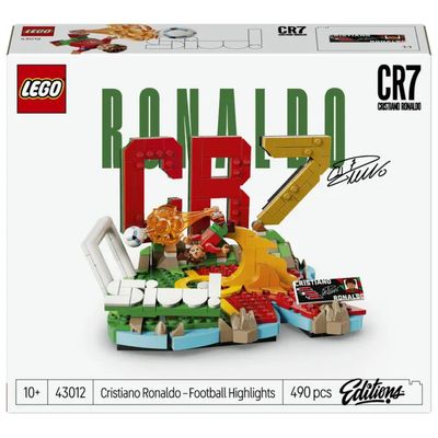 LEGO Editions Cristiano Ronaldo – Highlights Calcistici, Set da 490 Pezzi