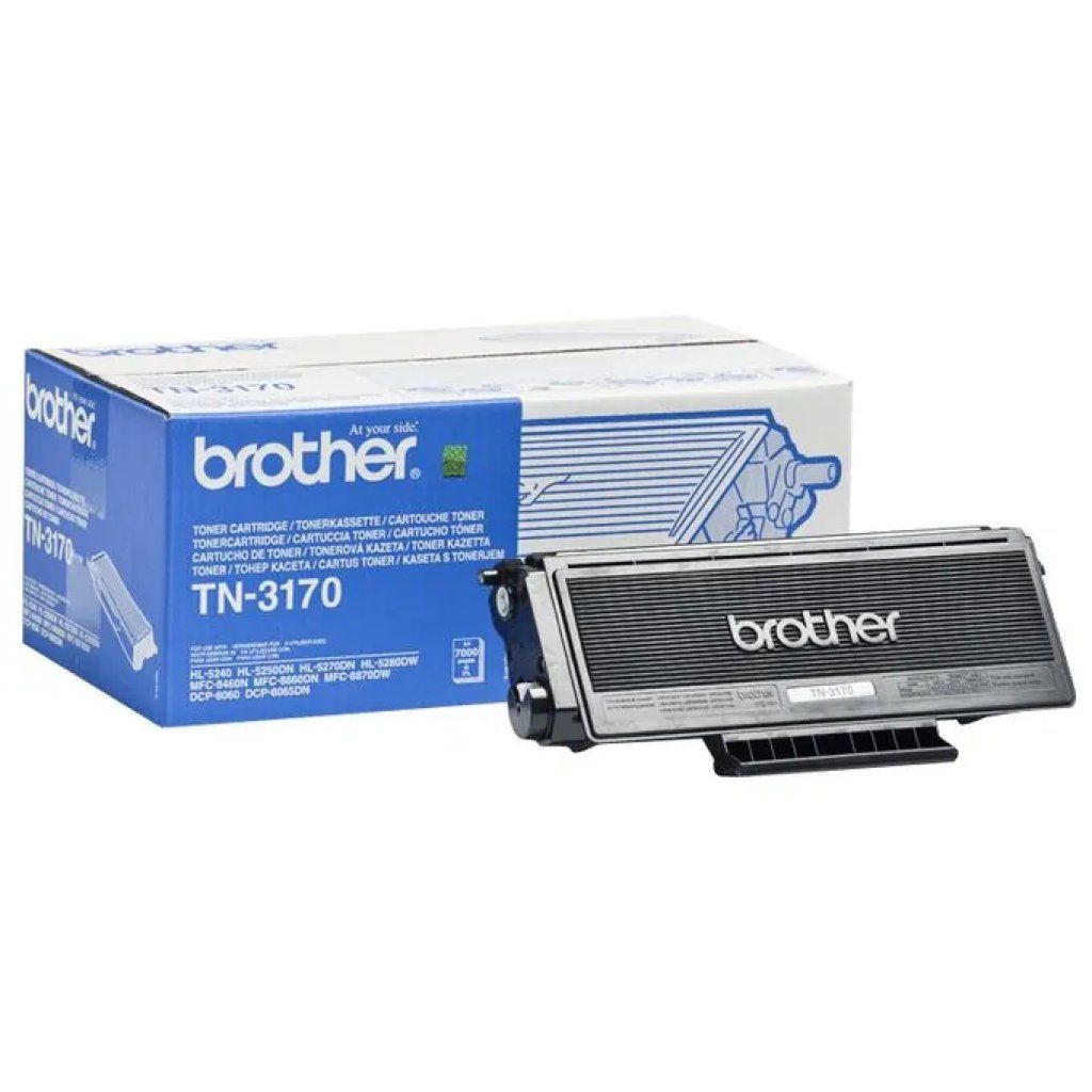 Brother TN3170 Toner Originale Nero Alta Capacità, Fino a 7.000 Pagine