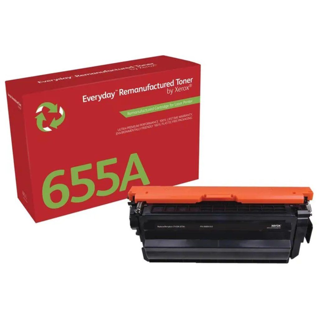 Xerox Everyday Toner Nero Rigenerato Compatibile HP 655A CF450A – 12.500 Pagine Xerox Everyday Toner Nero Rigenerato Compatibile HP 655A CF450A – 12.500 Pagine