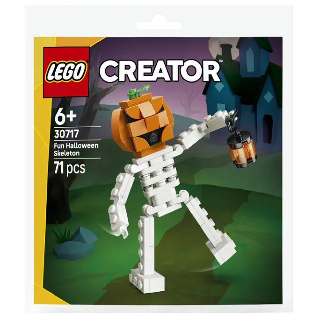 LEGO Creator 30717 Scheletro di Halloween, 71 pezzi