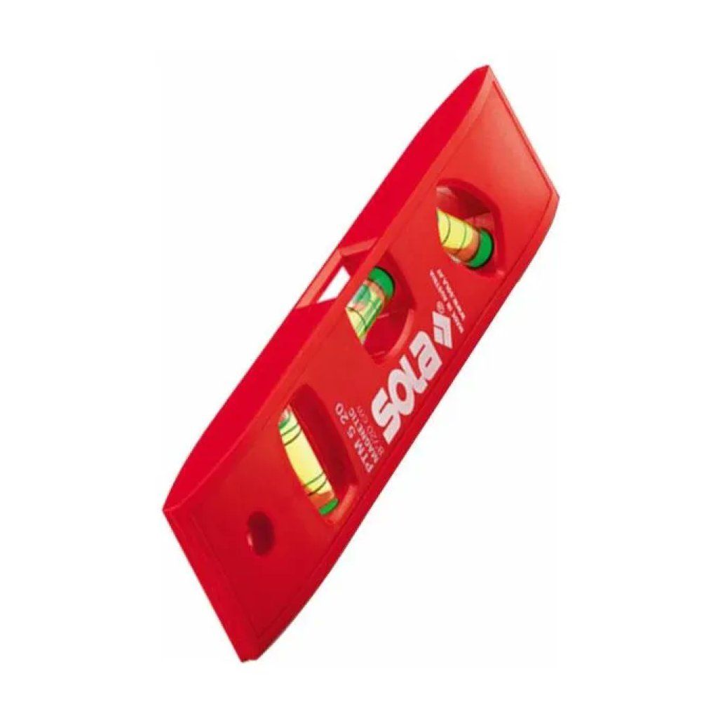 SOLA PTM5 Livella Torpedo Magnetica 20 cm, 3 Fiale