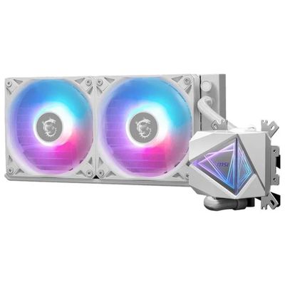 MSI MAG CORELIQUID I240 WHITE MAG Coreliquid I240 Kit di raffreddamento a liquido 12 cm 2 ventole