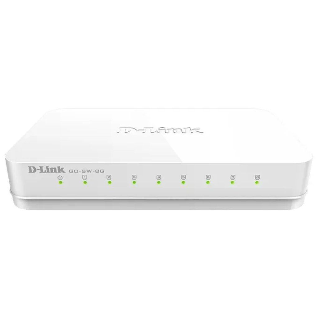 D-Link GO-SW-8G/E Switch Gigabit Ethernet a 8 porte D-Link GO-SW-8G/E Switch Gigabit Ethernet a 8 porte