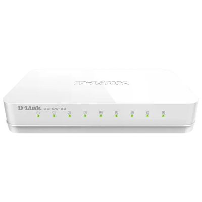 D-Link GO-SW-8G/E Switch Gigabit Ethernet a 8 porte