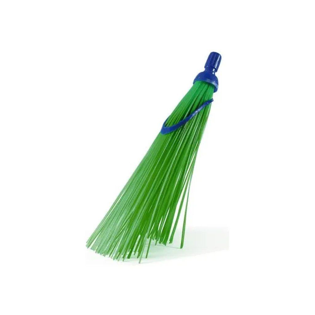 Perfetto 0001C – Scopa spazzina per esterni senza manico, verde Perfetto 0001C – Scopa spazzina per esterni senza manico, verde