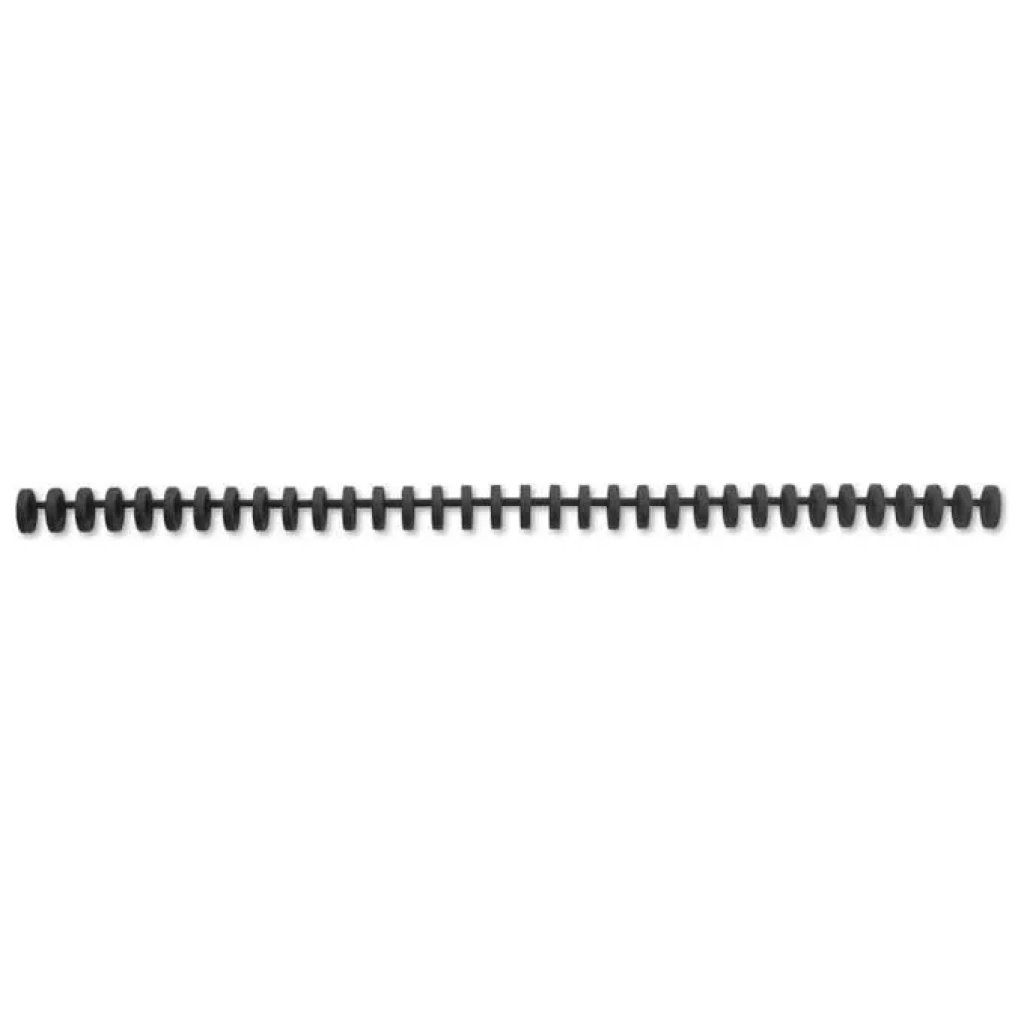 GBC ClickBind dorsi plastici riapribili 12 mm, neri, confezione da 50