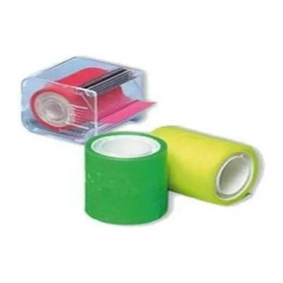 Eurocel Memograph nastro scrivibile rosa fluo, 50 mm x 10 m, confezione da 12 rotoli