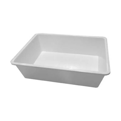 Giganplast GPS455060 Vaschetta Rettangolare 10 L Bianca Giganplast GPS455060 Vaschetta Rettangolare 10 L Bianca