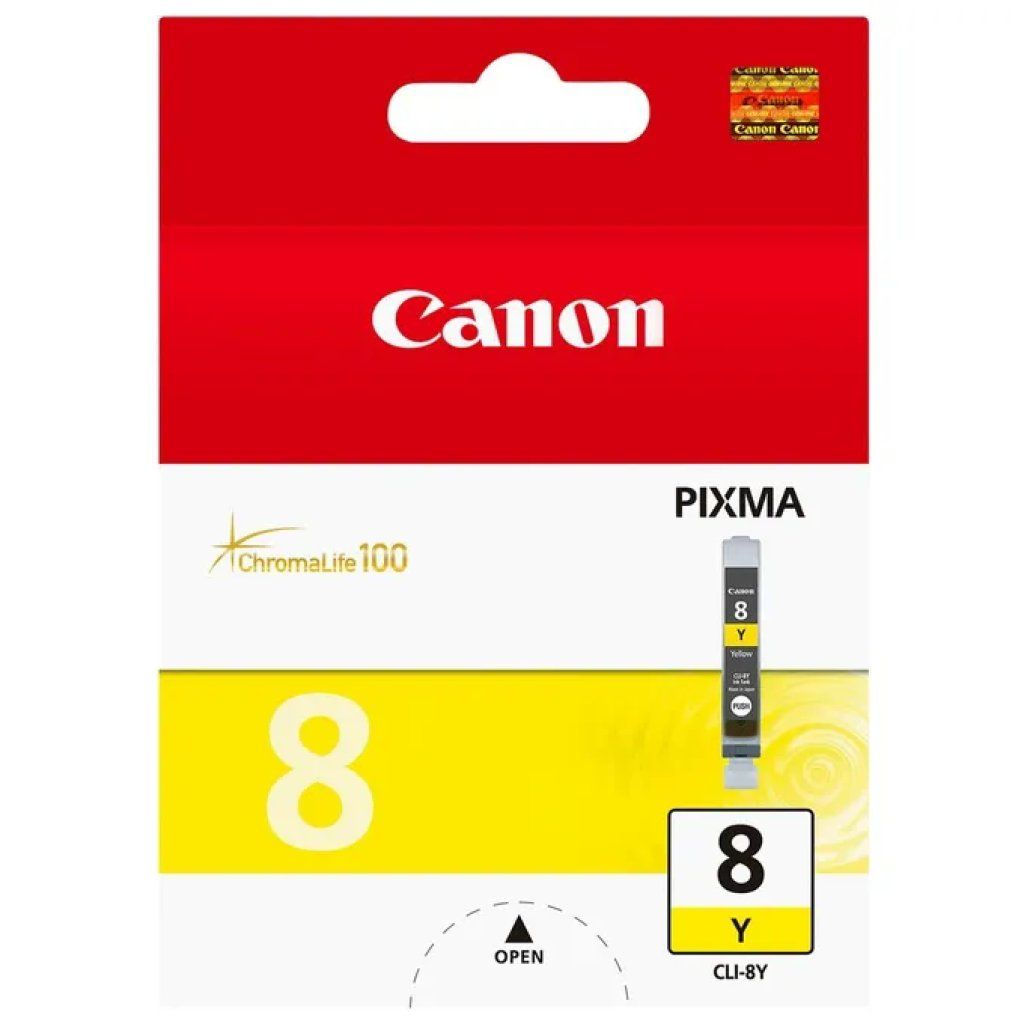 Canon CLI-8Y Cartuccia Originale Gialla per Stampanti PIXMA