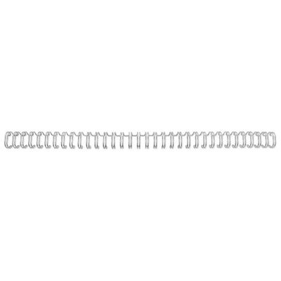 GBC Dorsi Metallici per Rilegatura 3:1, 9,5 mm, Argento, A4, 100 pezzi