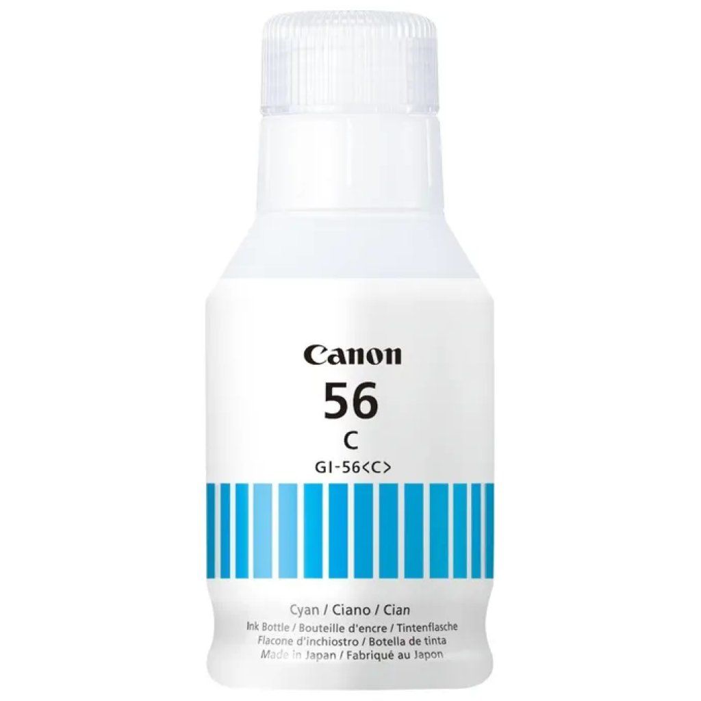 Canon GI-56C Inchiostro Ciano Originale, Flacone da 135 ml Canon GI-56C Inchiostro Ciano Originale, Flacone da 135 ml