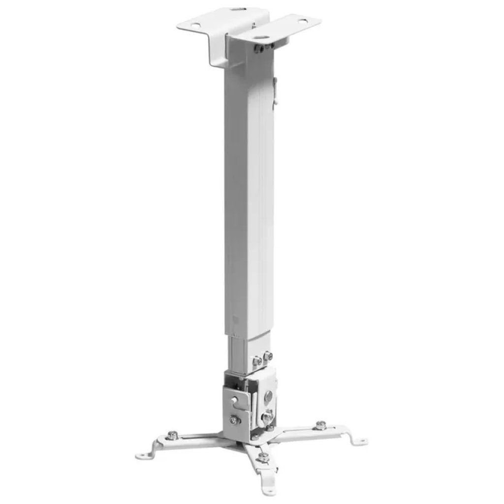 SOPAR 23056 Tapa – Supporto a soffitto per videoproiettore, regolabile 43–65 cm, argento
