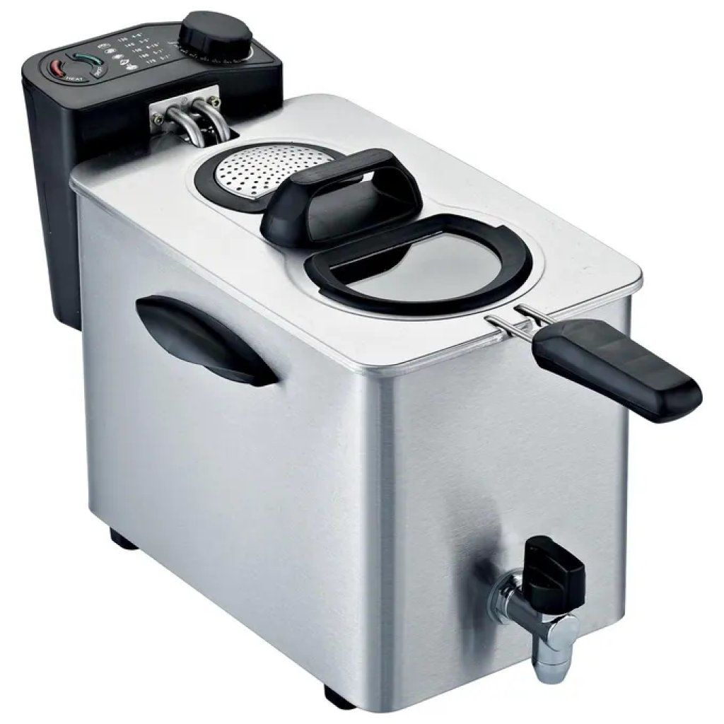 R.G.V. RGV FR TYPE4L Friggitrice Elettrica 4 L, 2500 W, Nera R.G.V. RGV FR TYPE4L Friggitrice Elettrica 4 L, 2500 W, Nera