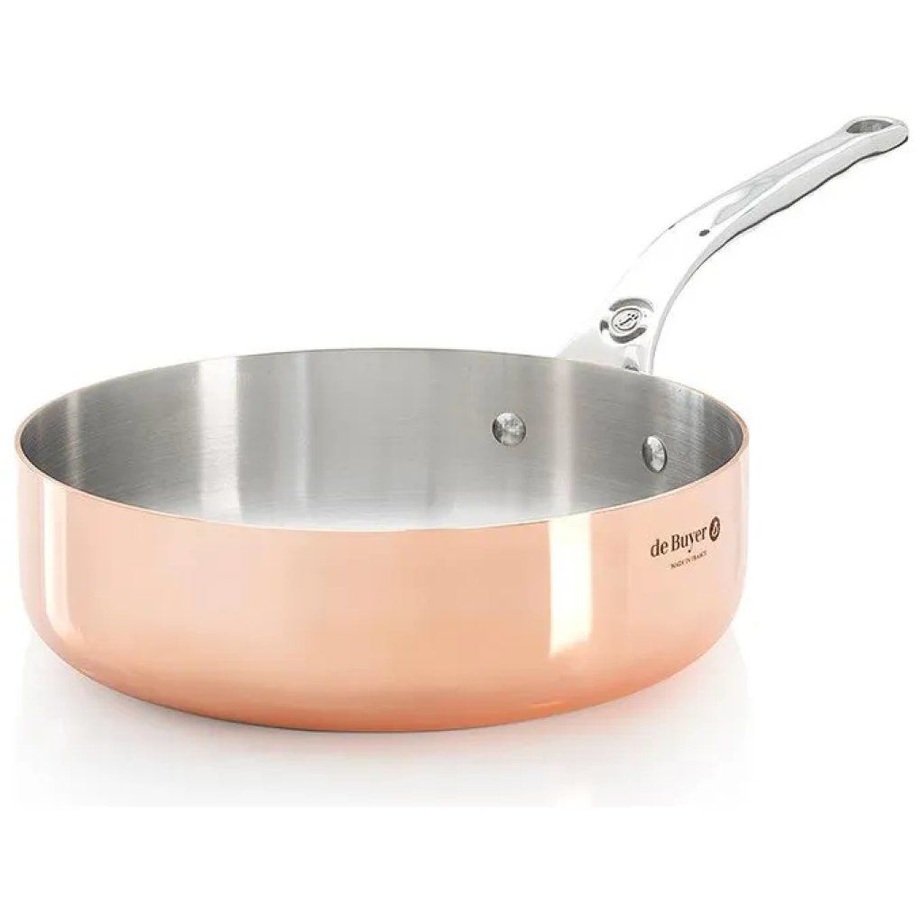 De Buyer Prima Matera Pentola per Sauté in Rame, 16 cm