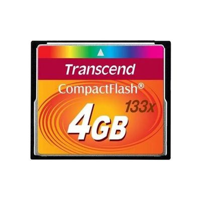 Transcend CompactFlash 4 GB 133x – TS4GCF133 Transcend CompactFlash 4 GB 133x – TS4GCF133